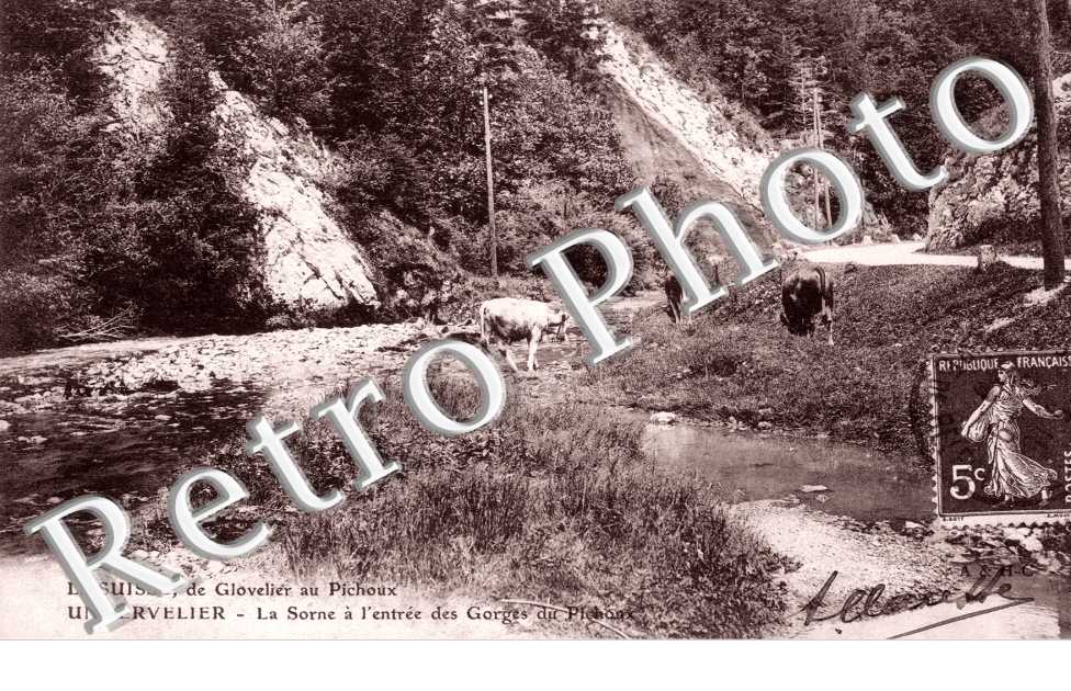 La Sorne a l'Entree des Gorges du Pichon