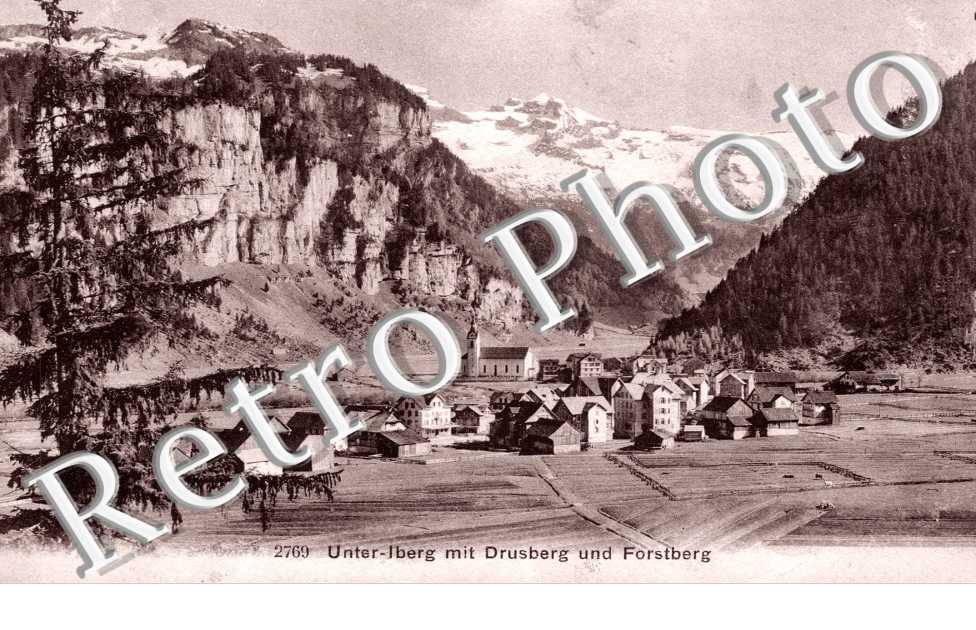 Unter-Iberg mit Drusberg und Forstberg