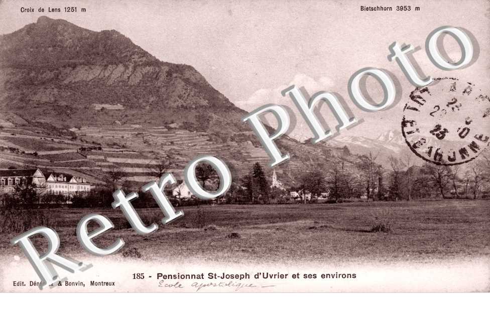 Pensionnat saint-Joseph d'Uvrier et ses environs