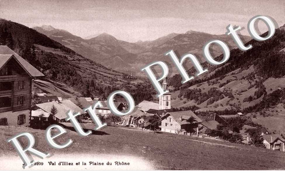 Val d'Illiez et la Plaine du Rhone