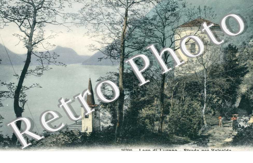 Lago di Lugano, strada per Valsolda