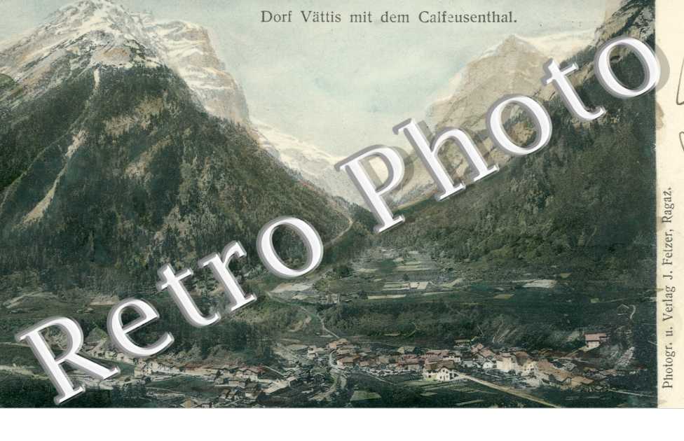 Dorf Vattis mit dem Calfeusenthal