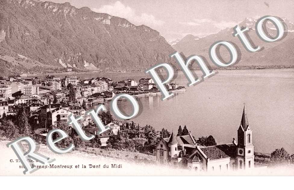 Vernex-Montreux et la Dent du Midi