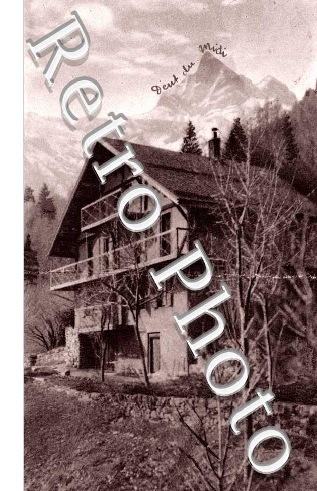 Chalet Desfontaines, Sejour de Vacances du pensionnat Monsejour, Verossaz-Valais