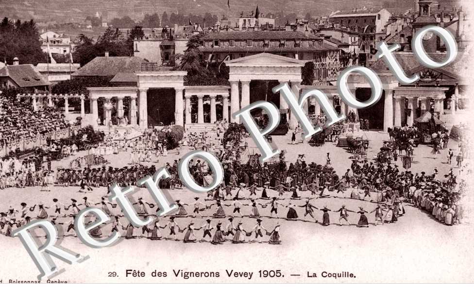 Fete des Vignerons Vevey 1905, La Coquille