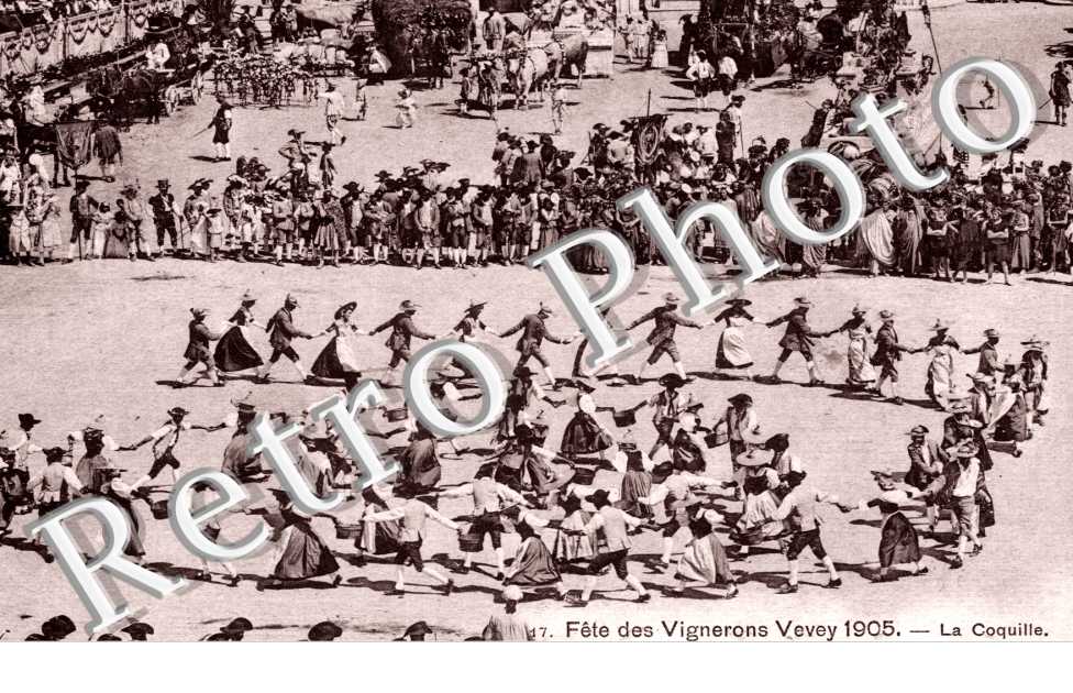 Fete des Vignerons Vevey 1905, La Coquille