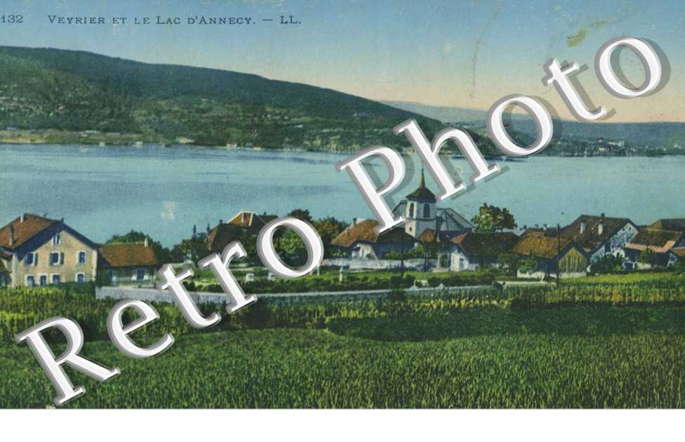 Veyrier et le lac d'Annecy