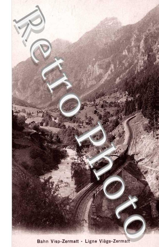 Ligne Viege-Zermatt, Bahn Visp-Zermatt