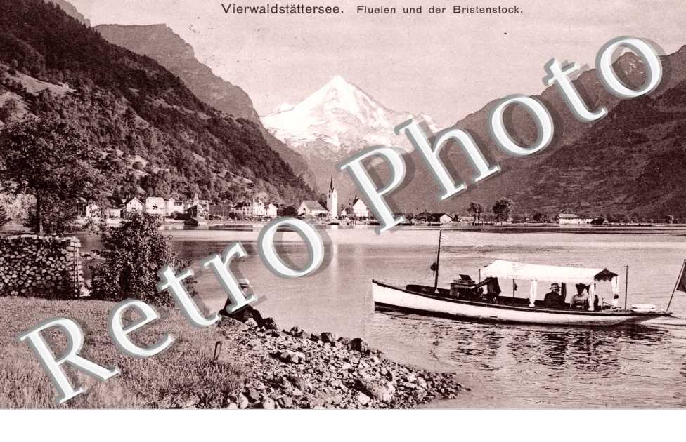 Fluelen und der Bristenstock