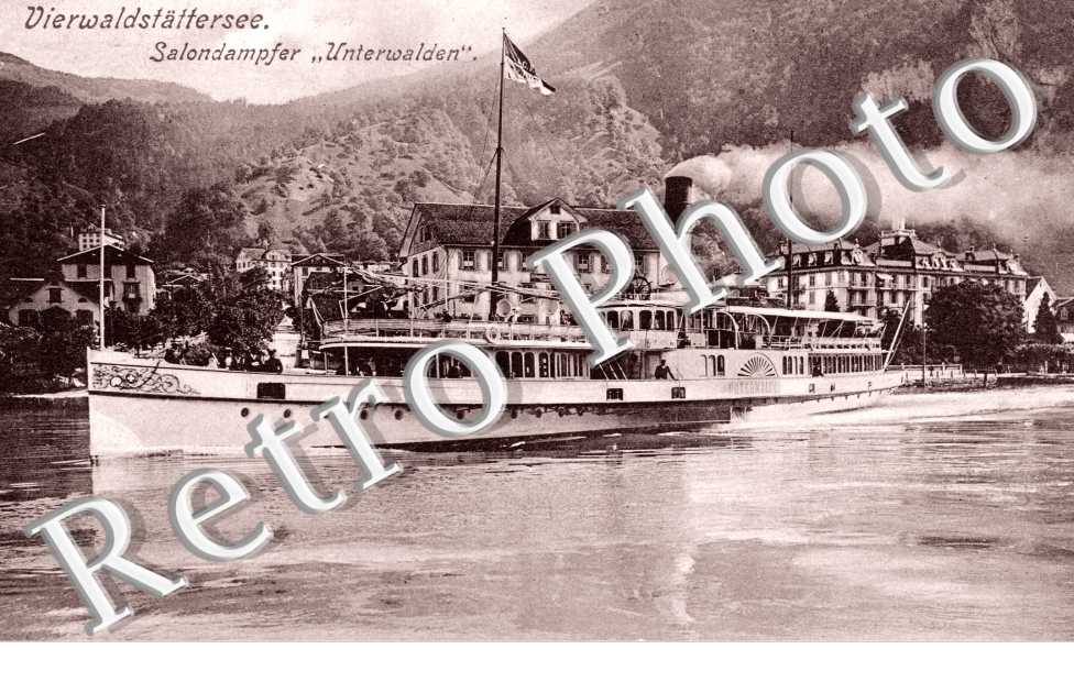 Vierwaldstattersee, Salondampfer "Unterwalden"