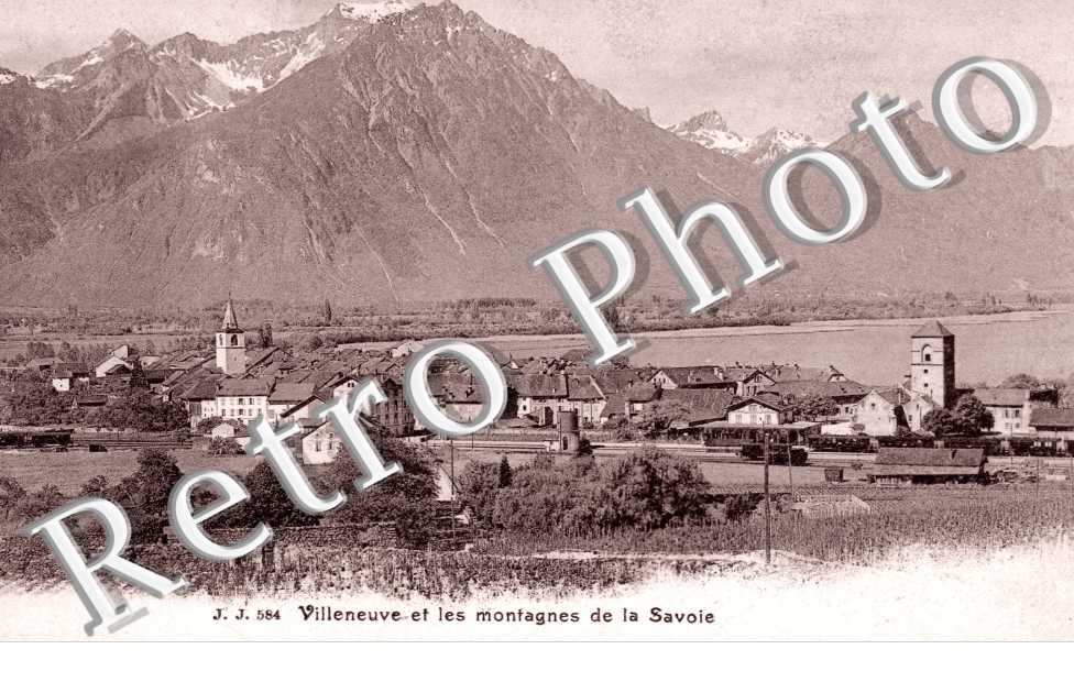 Villeneuve et les Montagnes de la Savoie