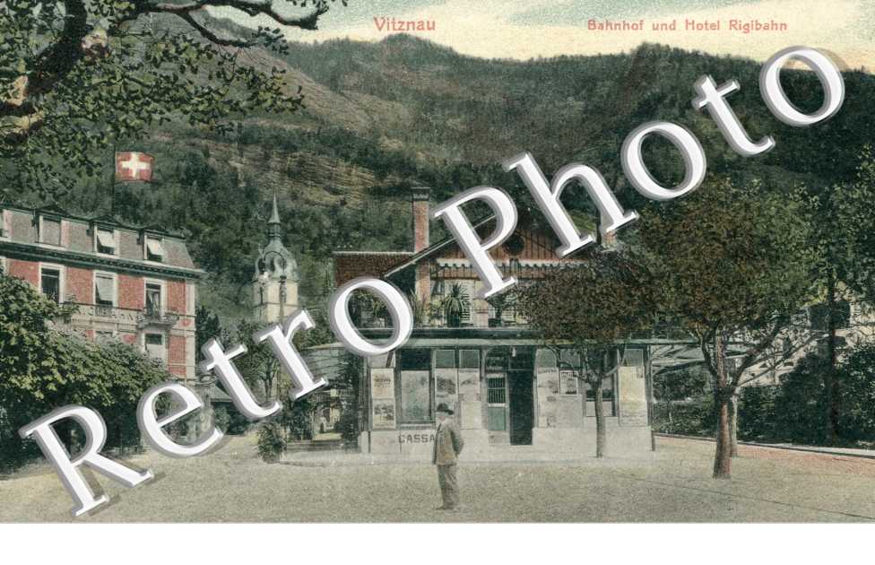Bahnhof und hotel Rigibahn