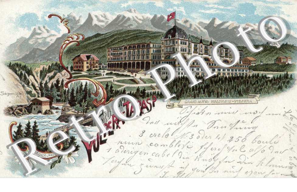 Gruss aus Vulpera-Tarasp  Grand Hotel