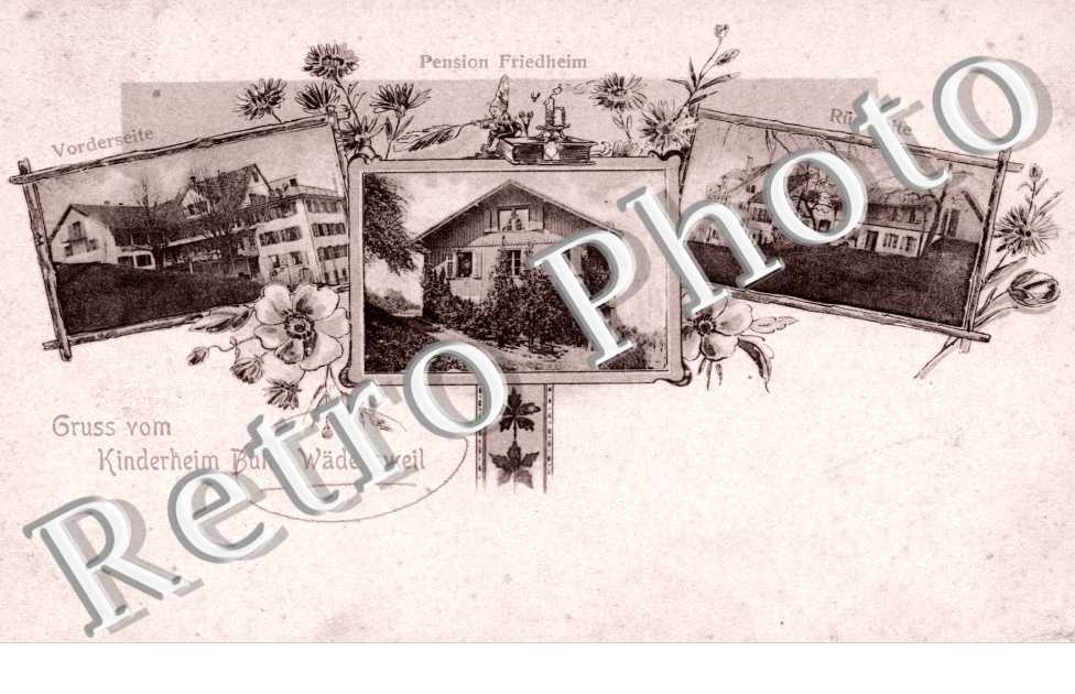 Pension Friedheim - Ruckseite - Vorderseite