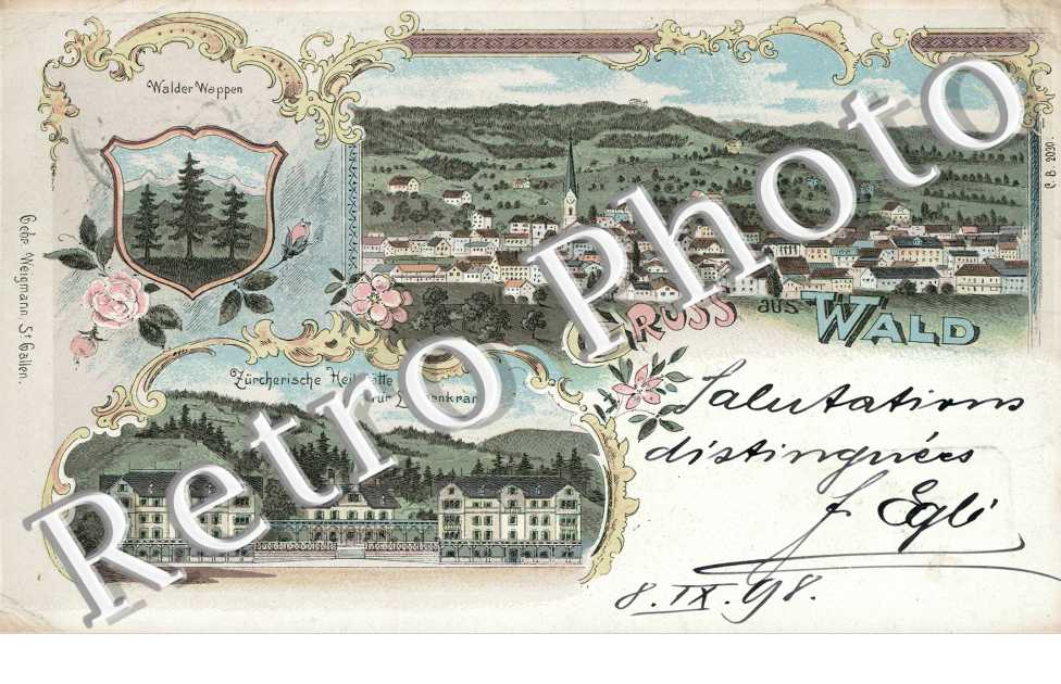 Walder Wappen, Zurcherische Heilstatte fur Lungenkranke