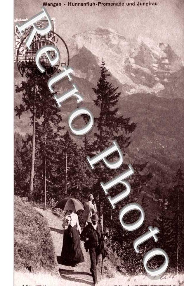 Hunnefluh - Promenade und Jungfrau