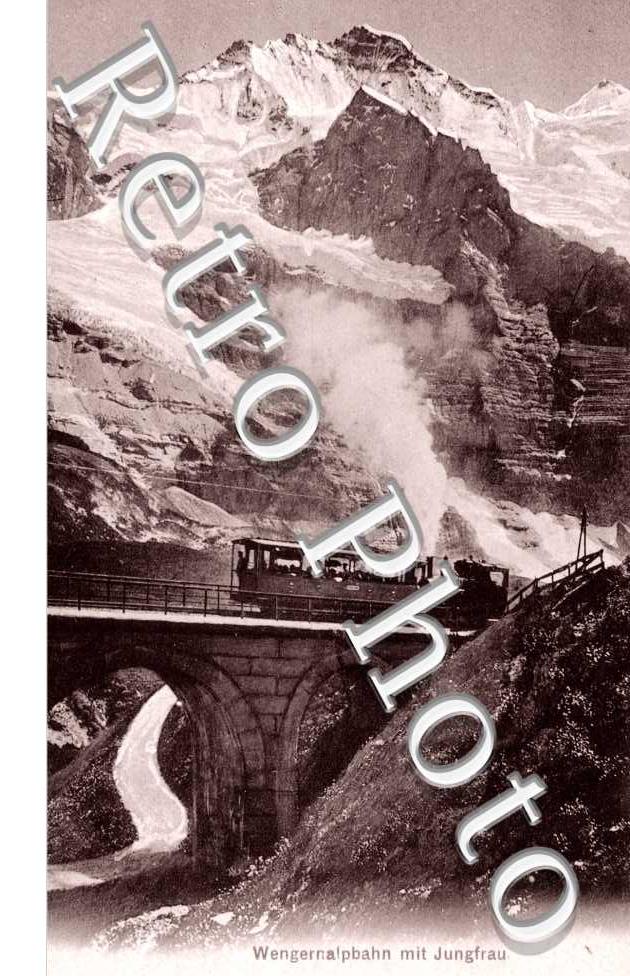 Wengernalpbahn mit jungfrau