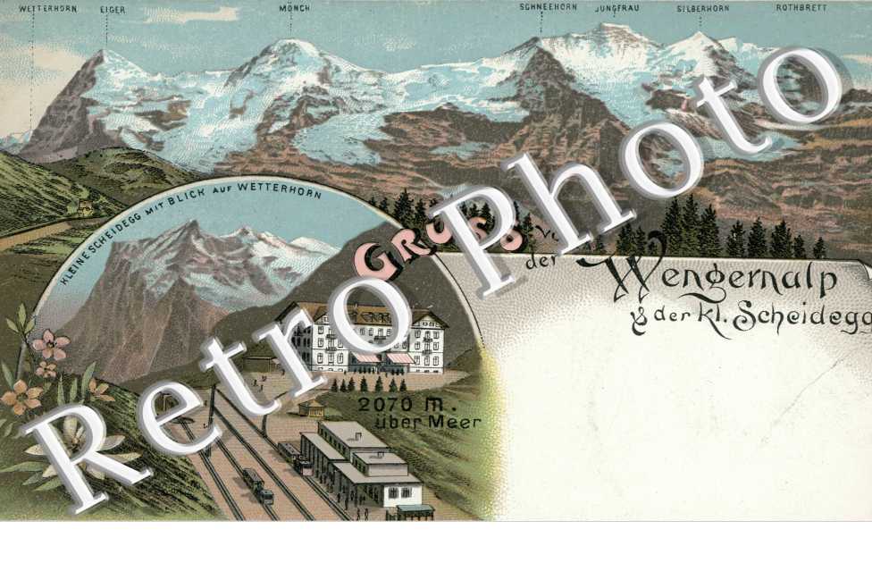 Gruss von der Wengernalp