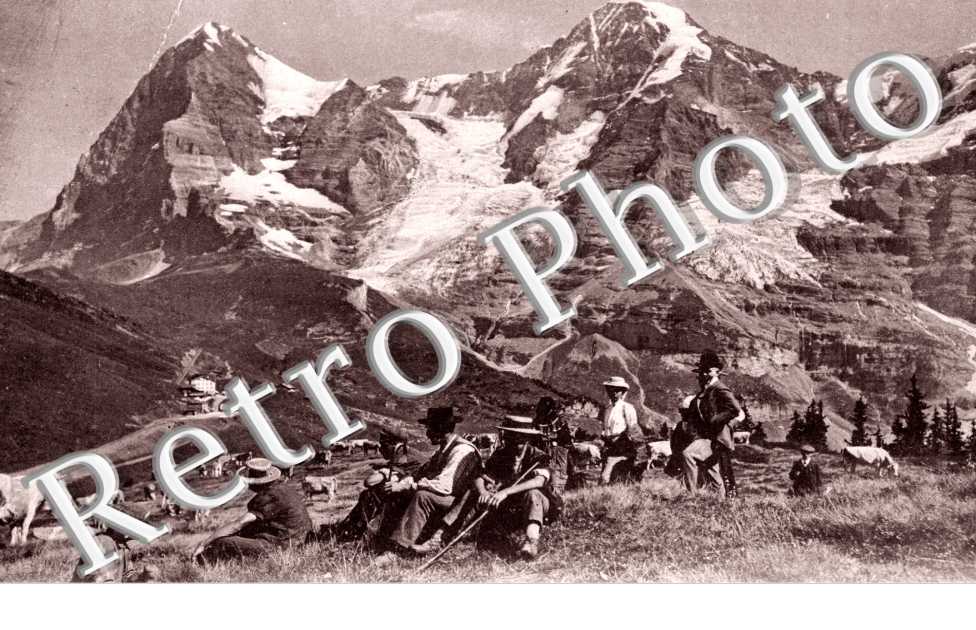 Wengernalp mit Eiger und Monch