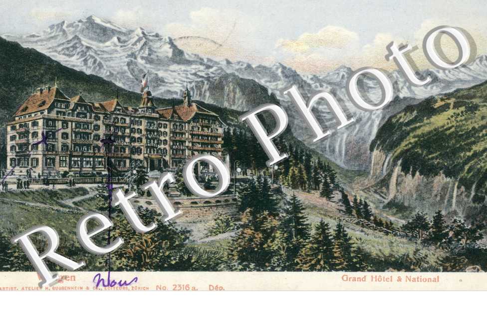Wengen, Grand Hotel & National