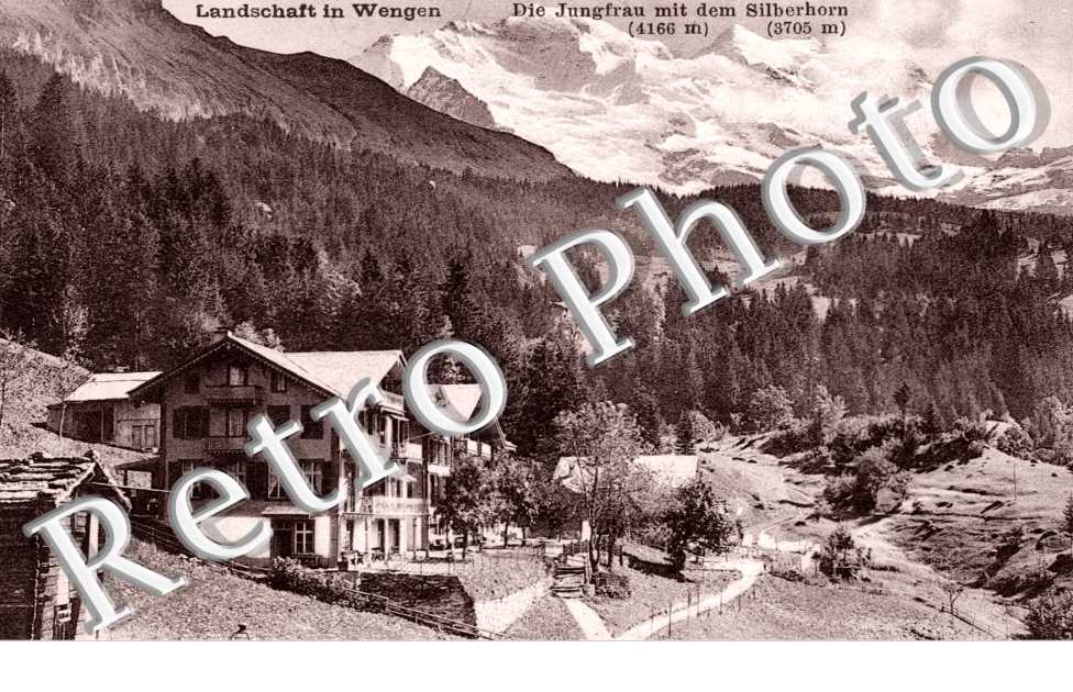 Landschaft in Wengen