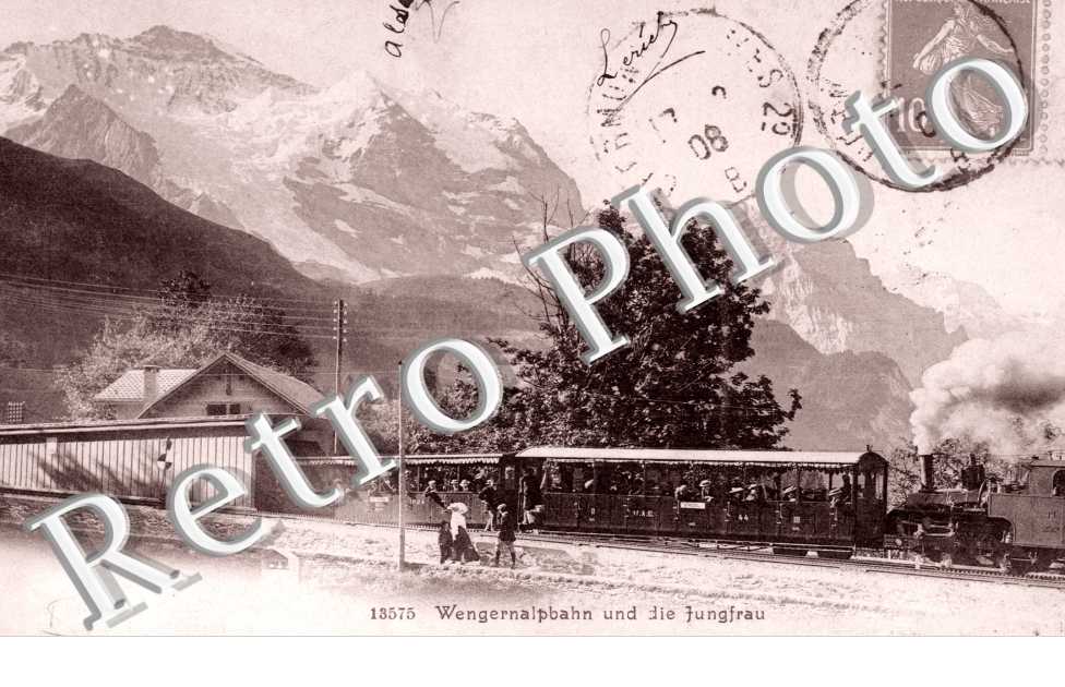 Wengernalpbahn und die Jungfrau