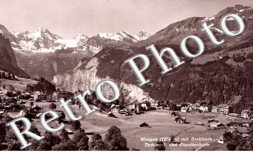 Wengen mit Breithorn
