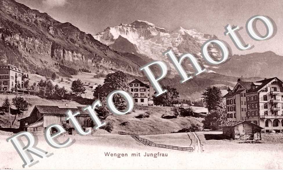Wengen mit Jungfrau