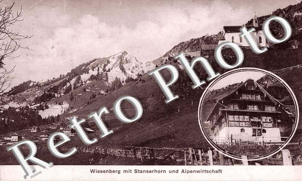 Stanserhorn und Alpenwirtschaft