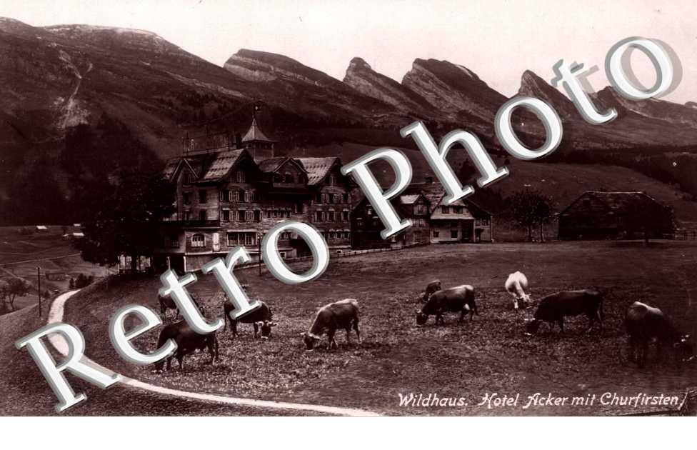 Hotel Acker mit Churfirsten