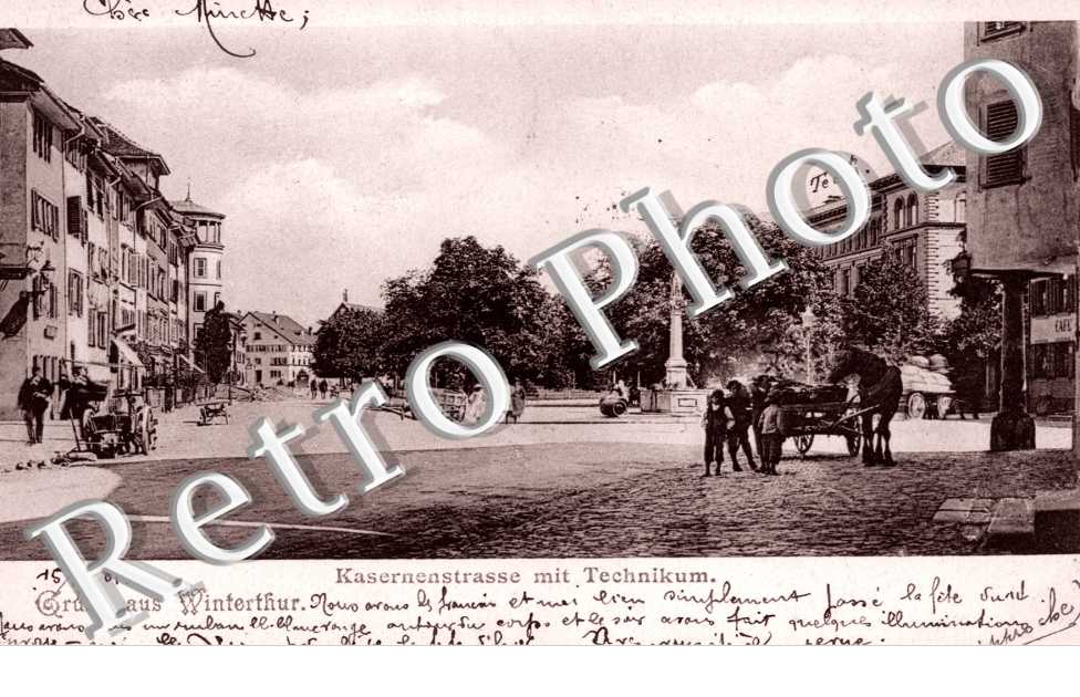 Kasernenstrasse mit Technikum