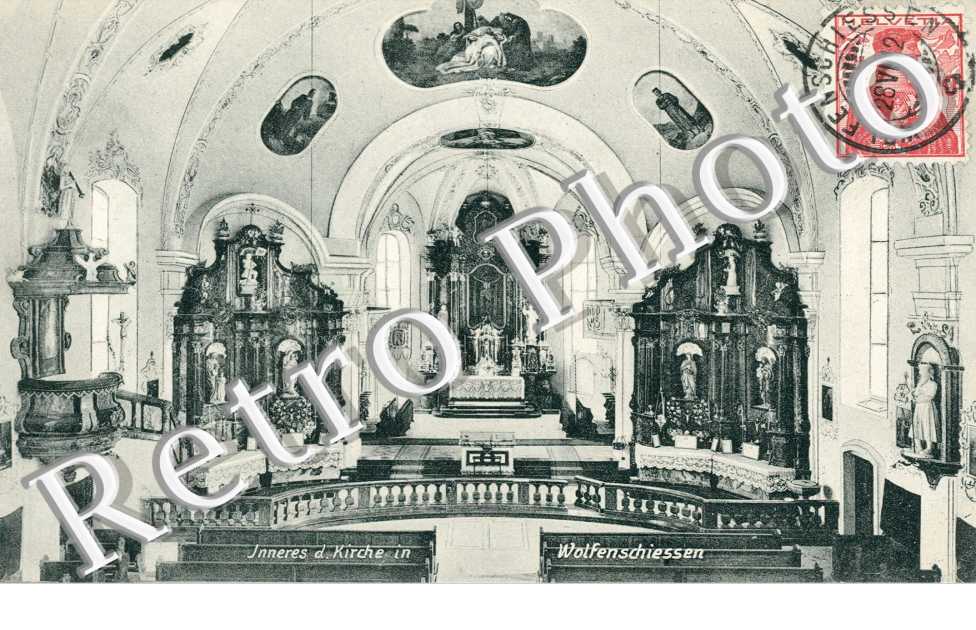 Inneres d. Kirche