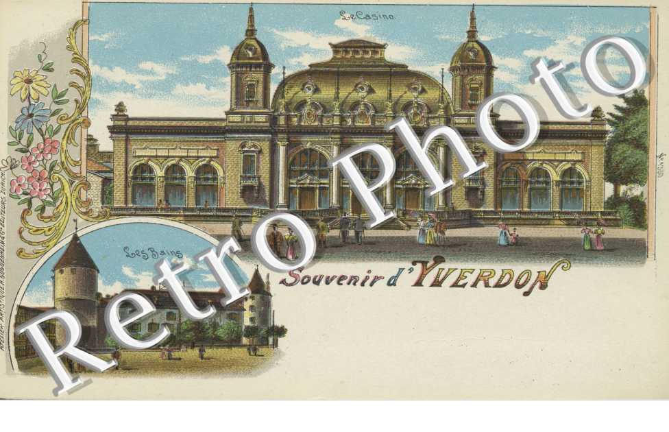 Souvenir d'Yverdon - Le Casino - Les Bains