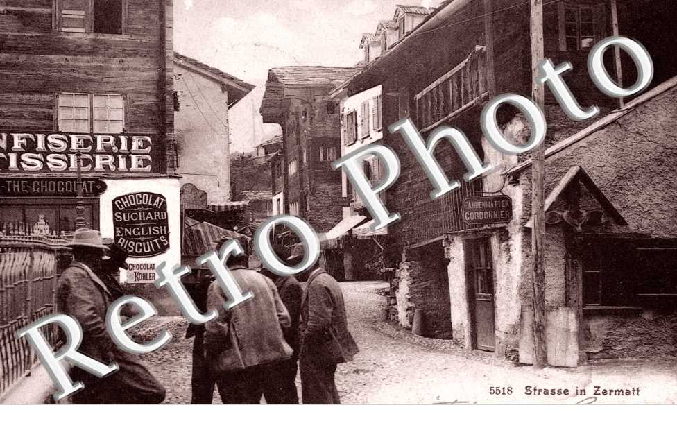 Strasse in Zermatt