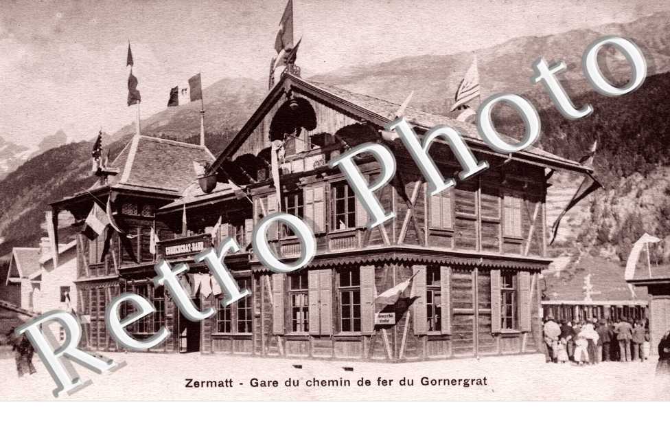 Gare du chemin de fer du Gornegrat