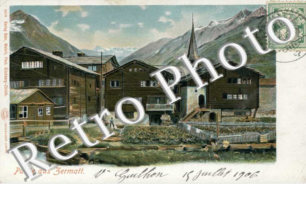 Des Chalets  a zermatt