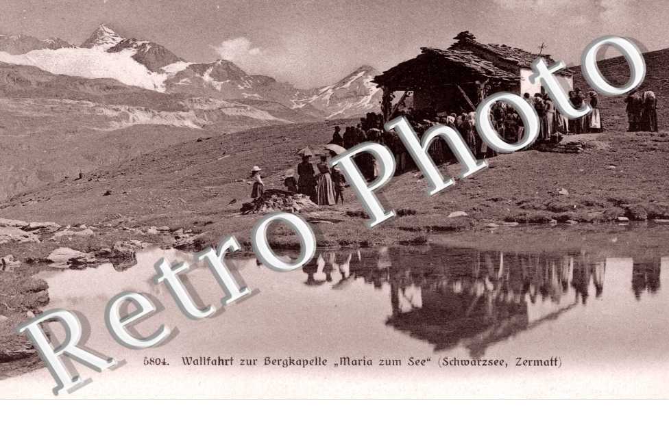 Wallfahrt zur Bergkapelle "Maria zum See". Pelerinage a l'orchestre de montagne "Maria zum See"