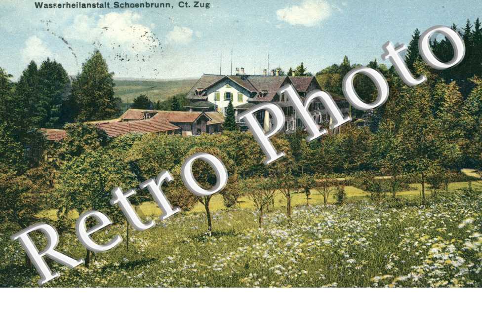 Wasserheilanstalt Schoenbrunn. Sanatorium de l'eau Schoenbrunn