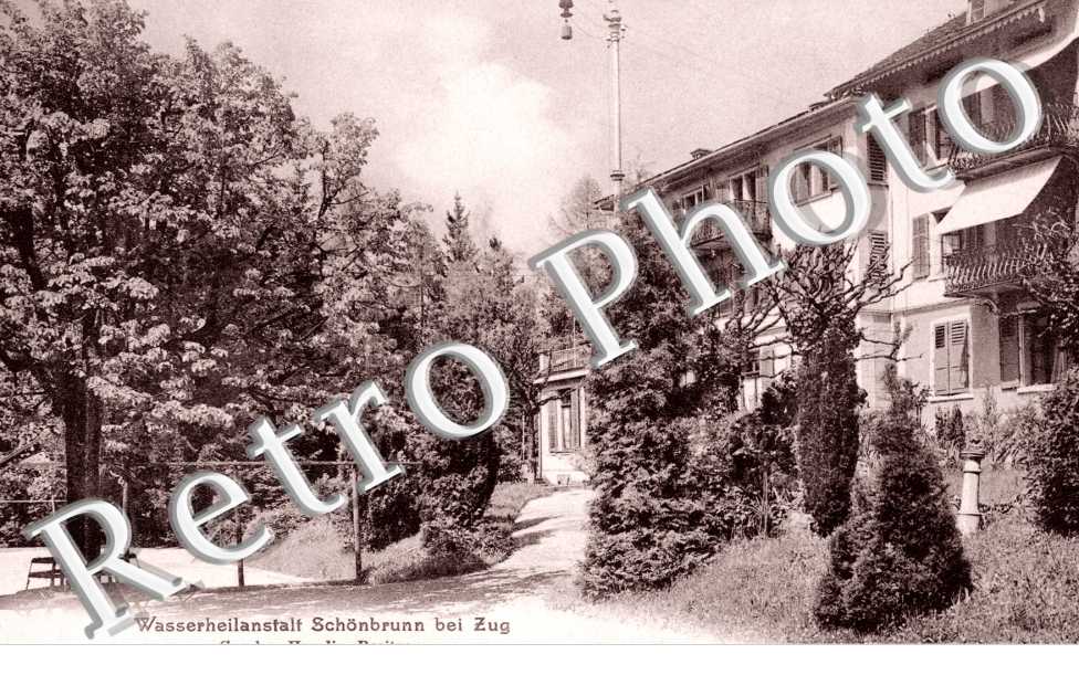 Wasserheilanstalt Schoenbrunn. Sanatorium de l'eau Schoenbrunn