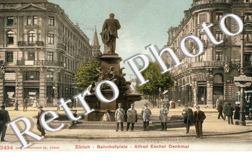 Bahnhofplatz. Place de la gare