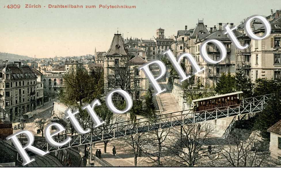 Drahtseilbahn zum Polytechnikum