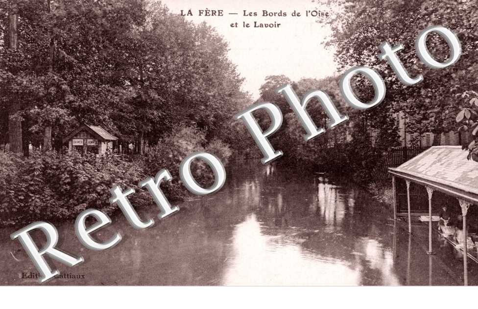 Bords de l'Oise et le Lavoir