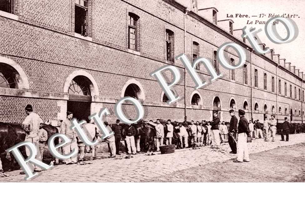 Regiment d'Artillerie, le Pansage
