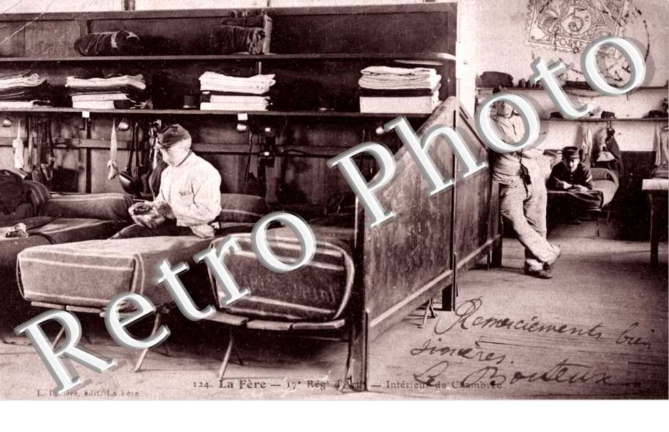 17eme regiment d'artillerie interieur de chambre