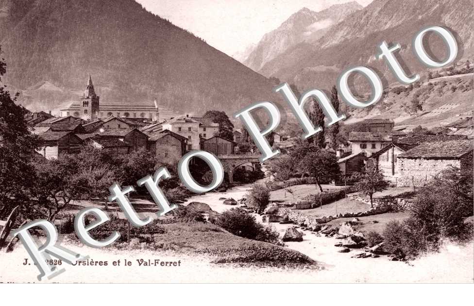 Orsieres et le Val-Ferret