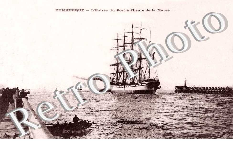 l'entree du port a l'heure de la maree