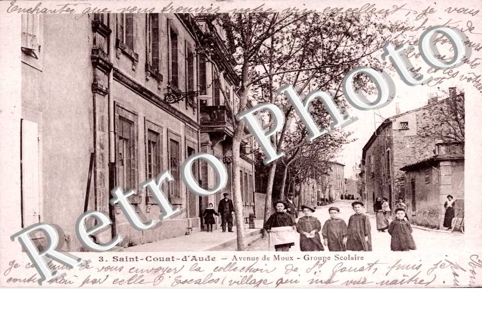 Avenue de Moux, Groupe Scolaire