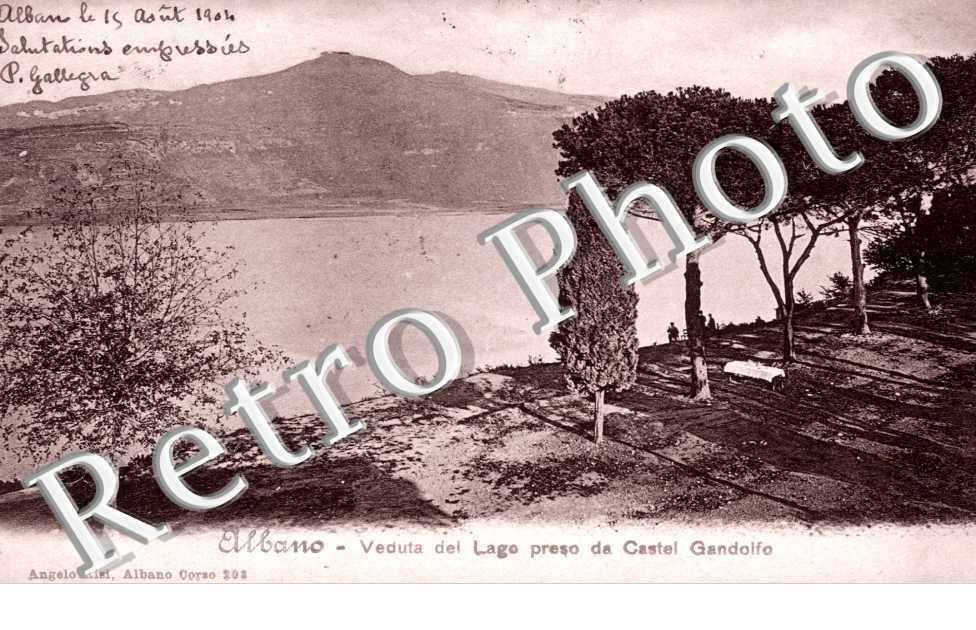 Veduta del Lago preso da Castel Gandolfo