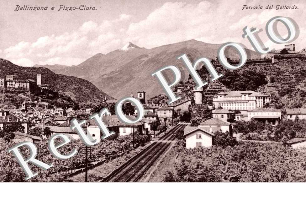 ferrovia del Gottardo, chemain de fer