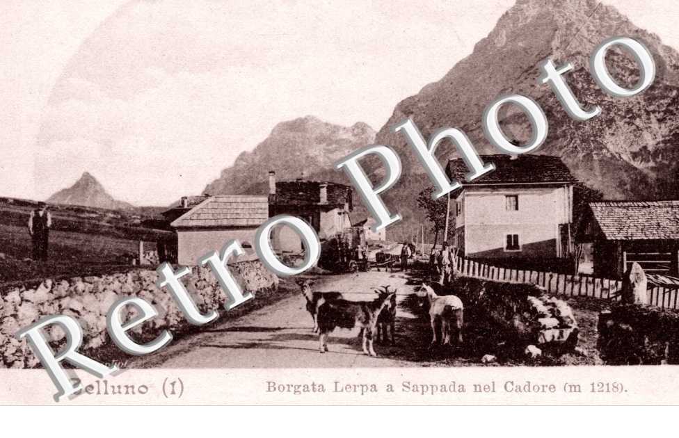borgata Lerpa a sappada nel Cadore